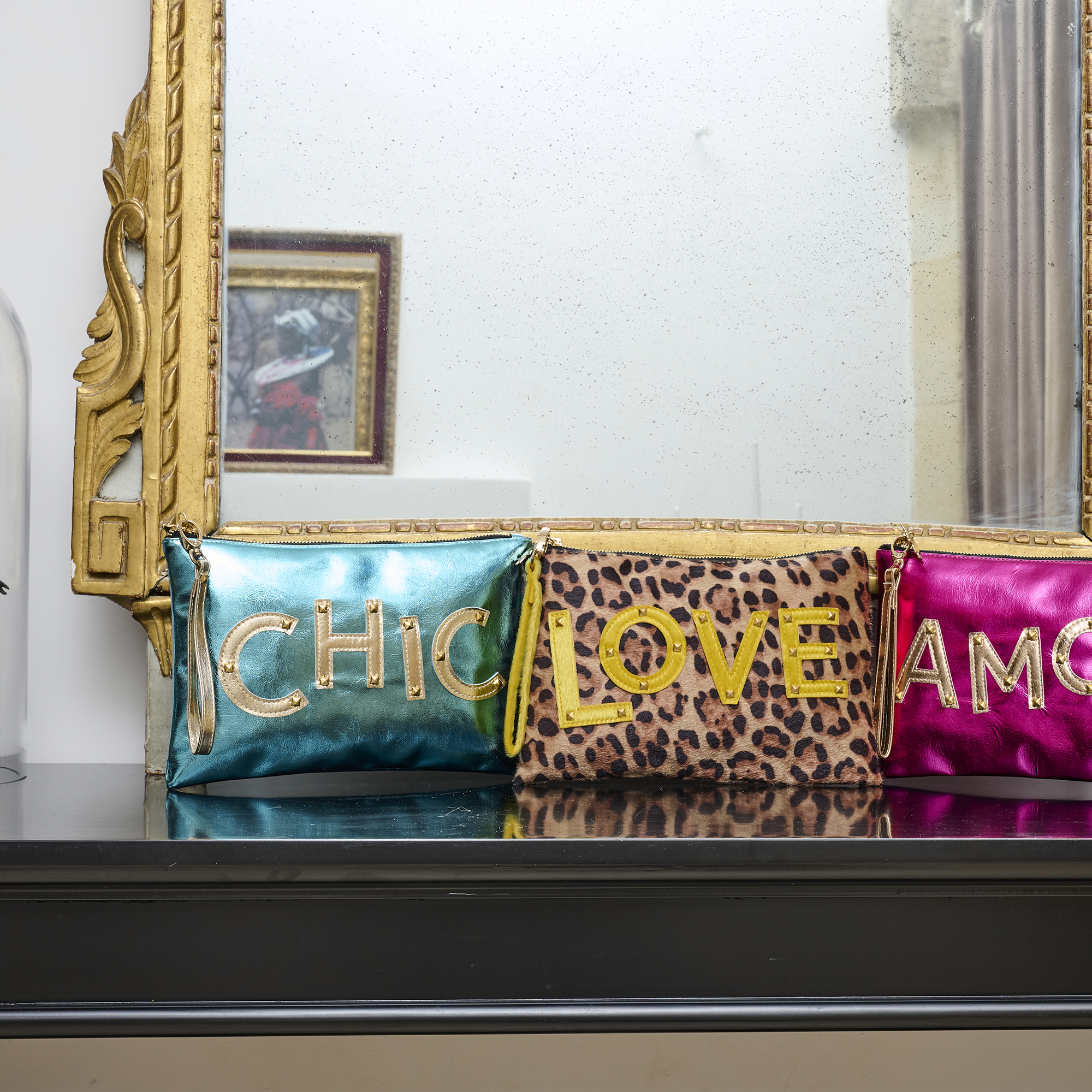 Pochette simili cuir Truro