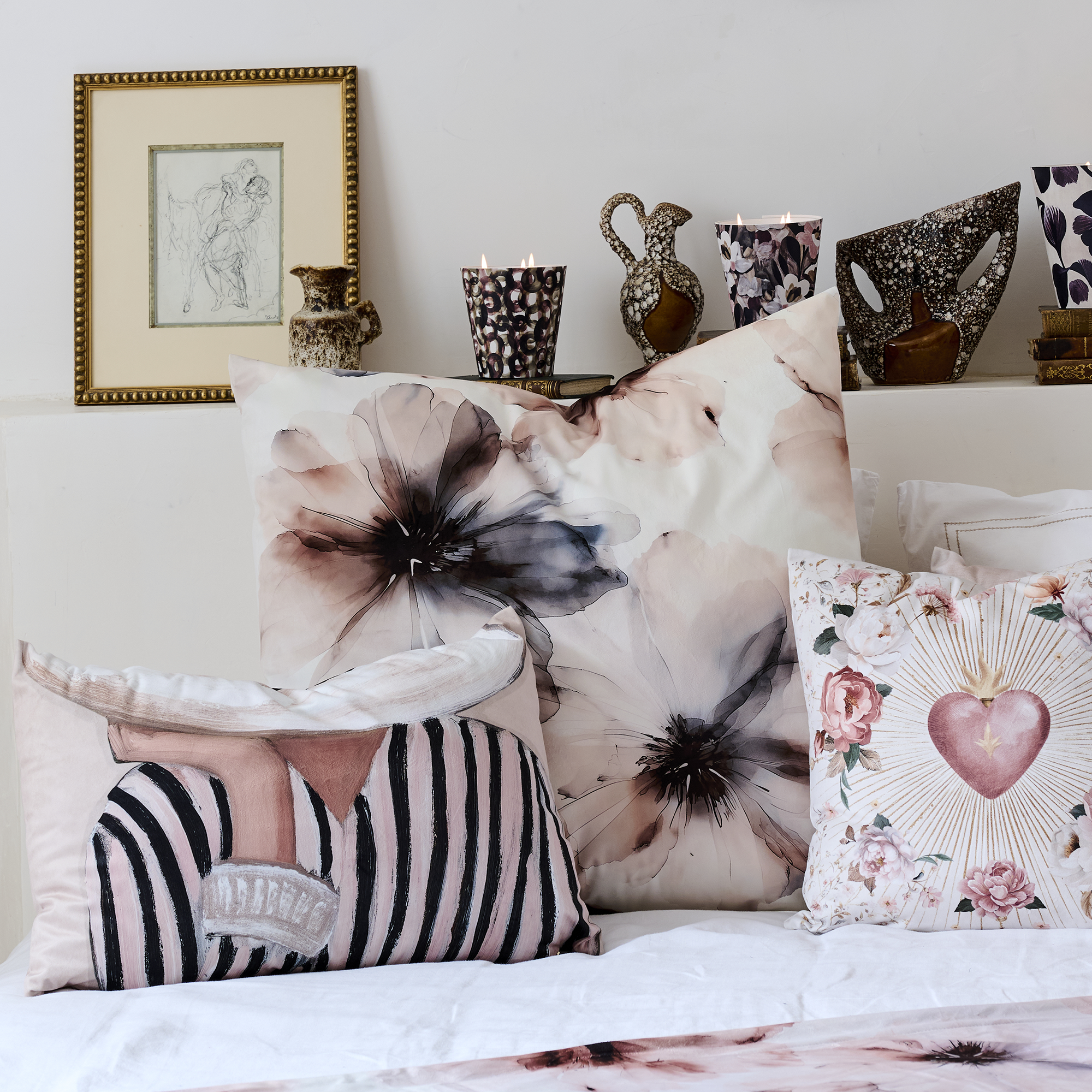 Coussin velours Blackburn