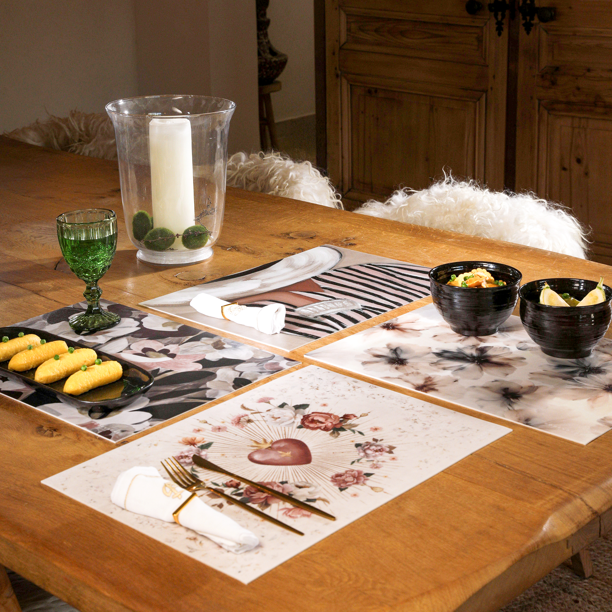Set De Table Vinyle Brentwood