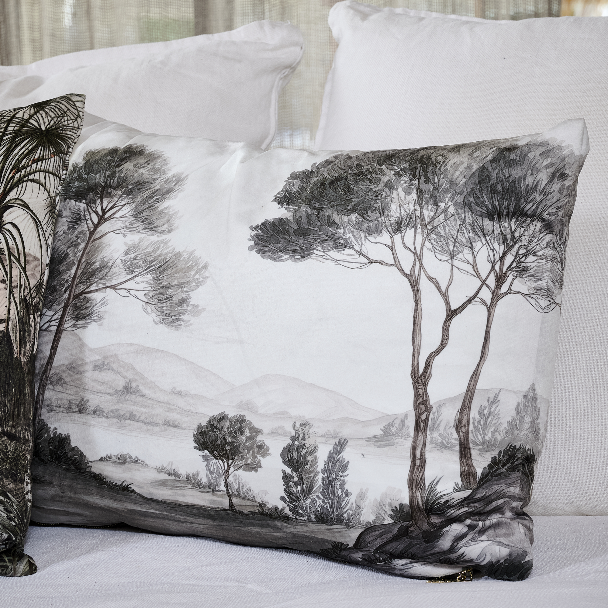 Coussin velours Bristol