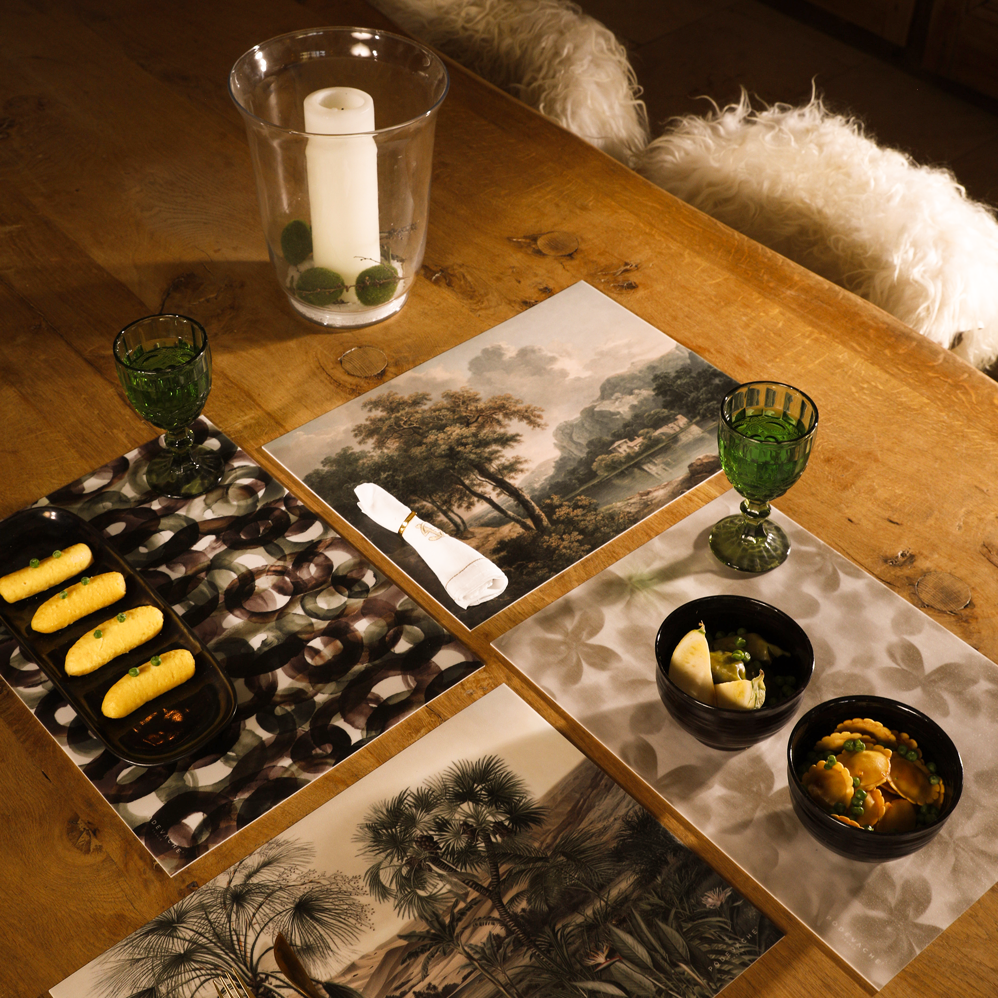 Set De Table Vinyle Bury