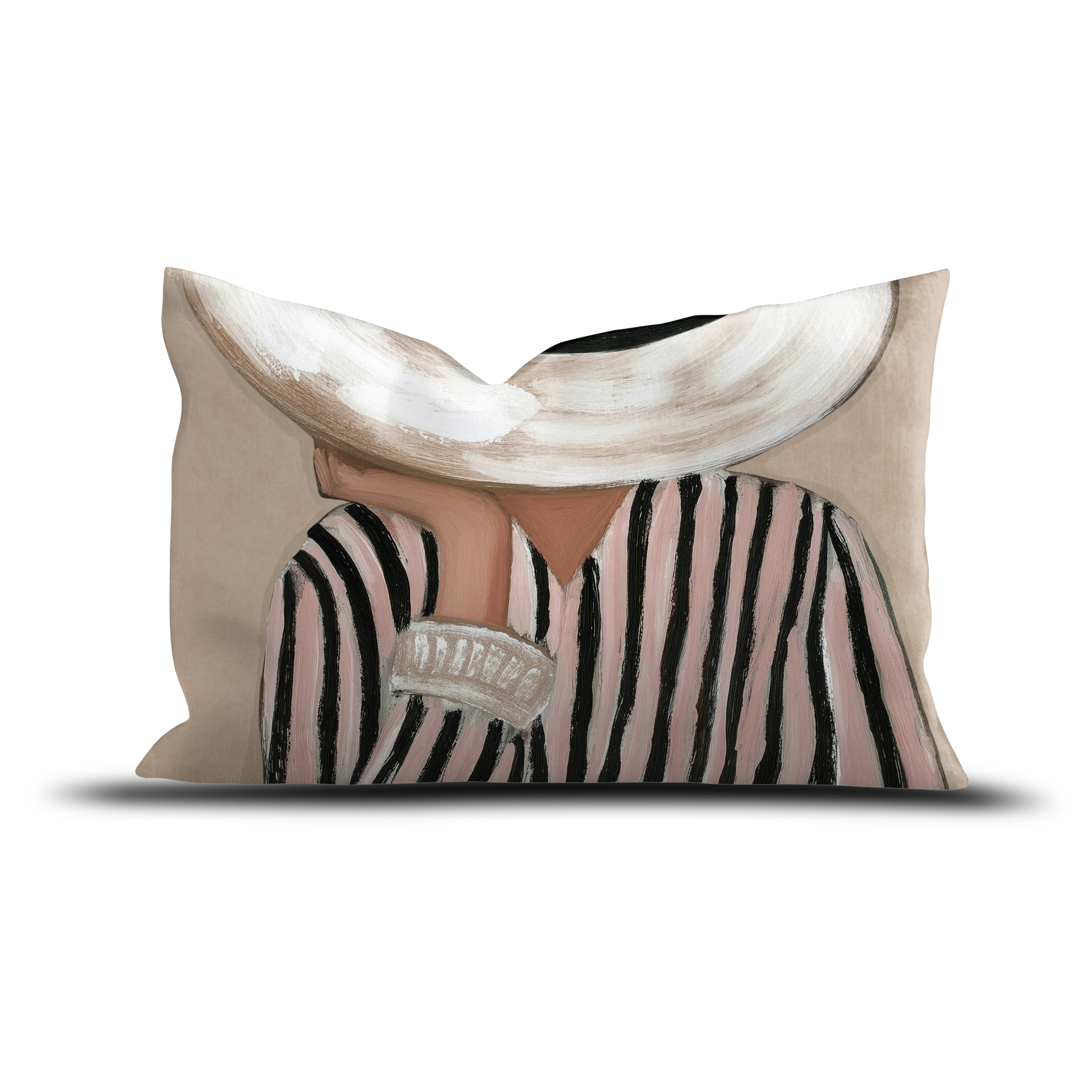 Coussin velours Canterbury