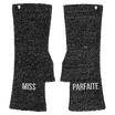 Mitaines paillettes à message Miss Parfaite