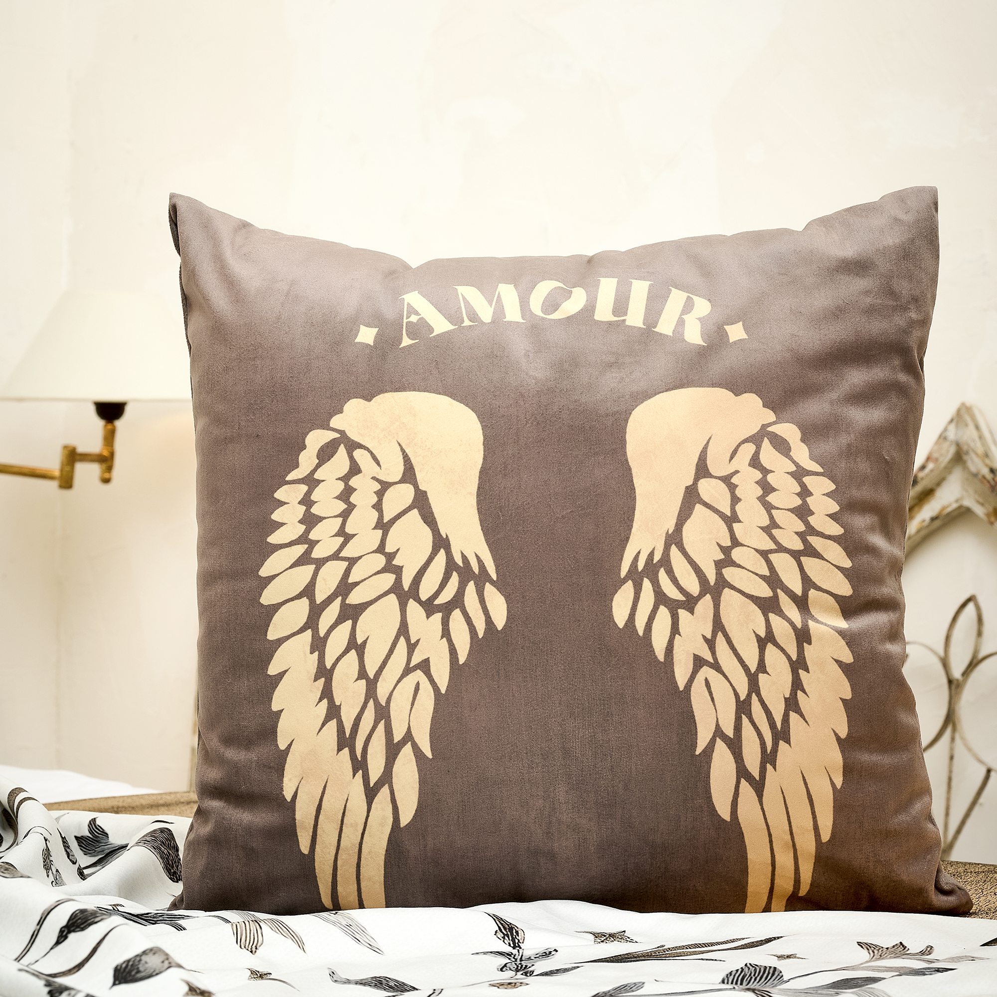 Coussin velours Cordoba