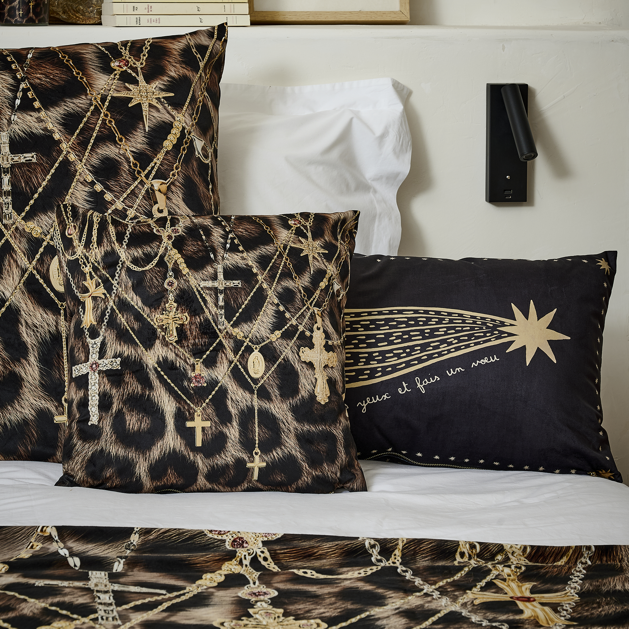 Coussin velours Salta