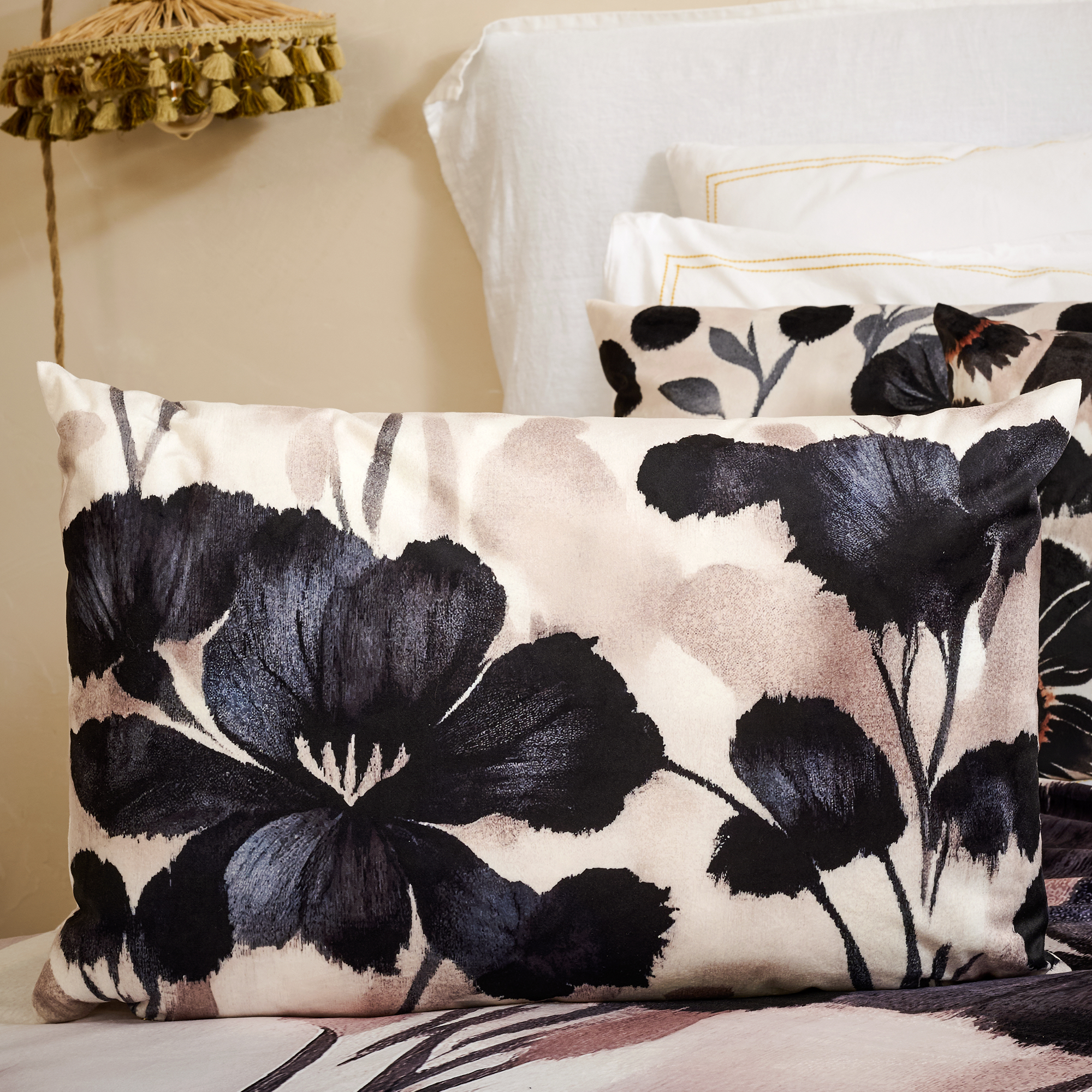 Coussin velours Salt Lake