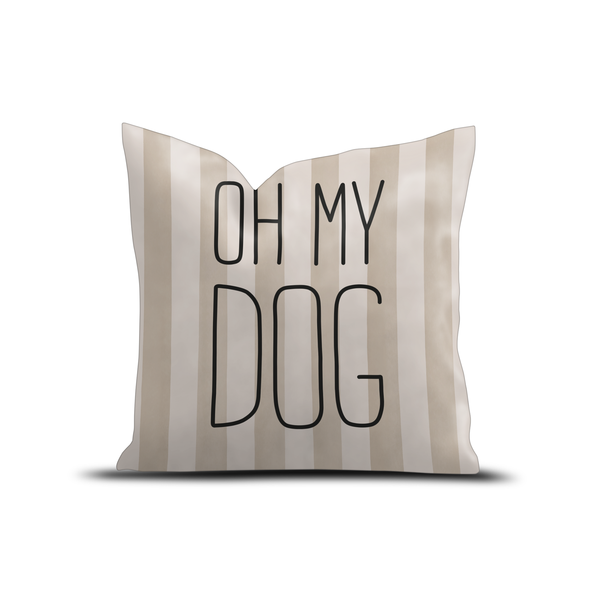 Coussin velours Oh My Dog