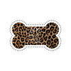 Tapis gamelle en vinyle — modèle Leo Oh My Dog