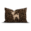 Coussin en velours rectangulaire — modèle Leo Chihuahua