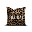 Coussin velours Leo Cat