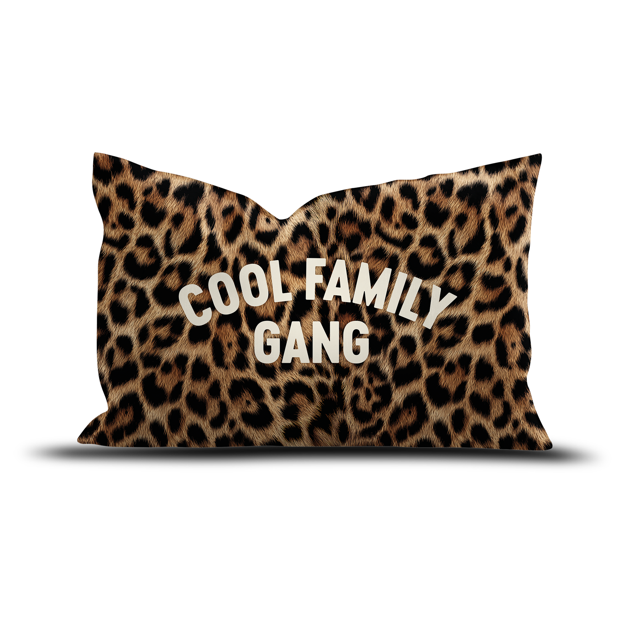 Coussin velours Leo Cool Family