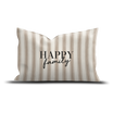 Coussin en velours rectangulaire — modèle Happy Family