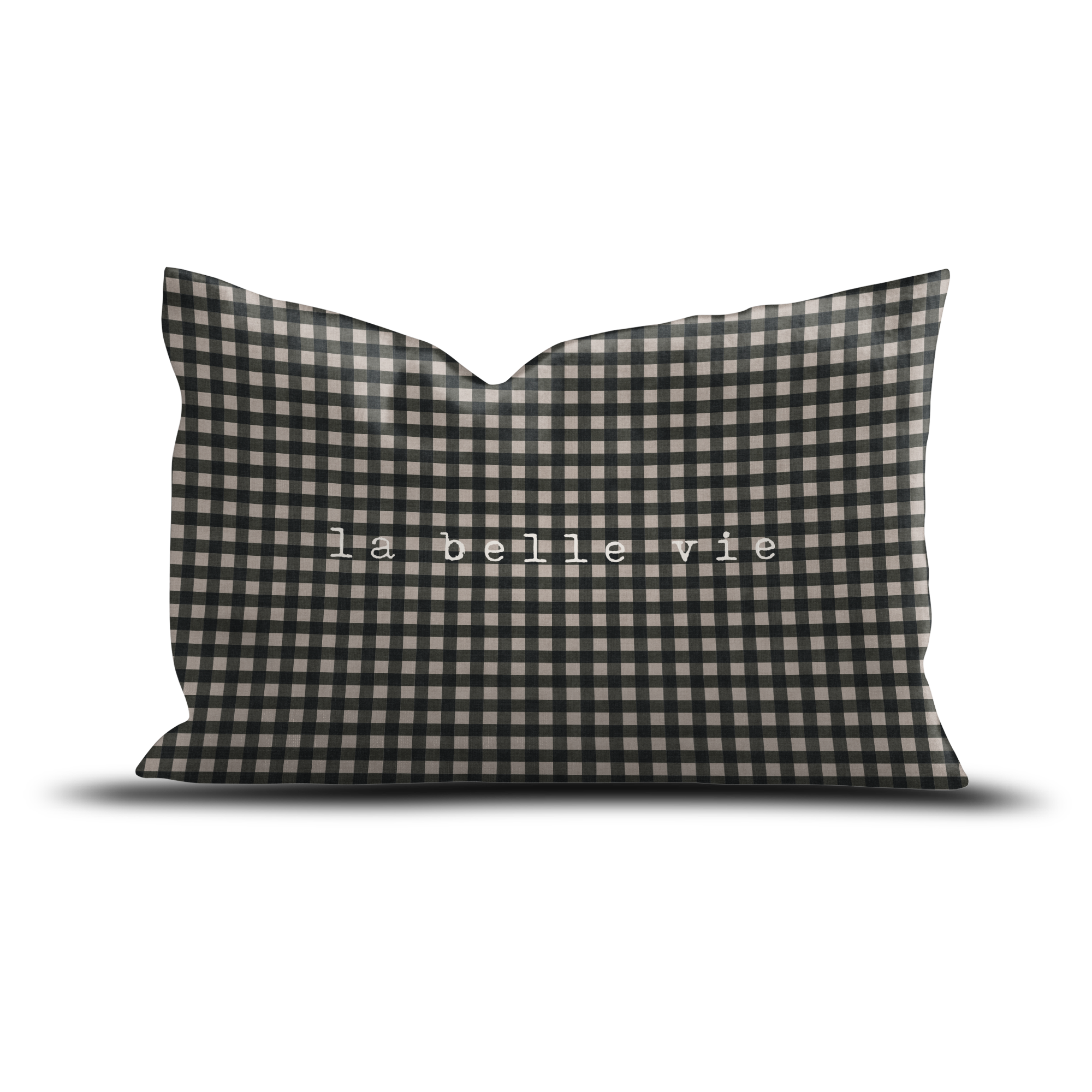 Coussin velours Belle Vie