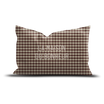 Coussin velours Maison du Bonheur