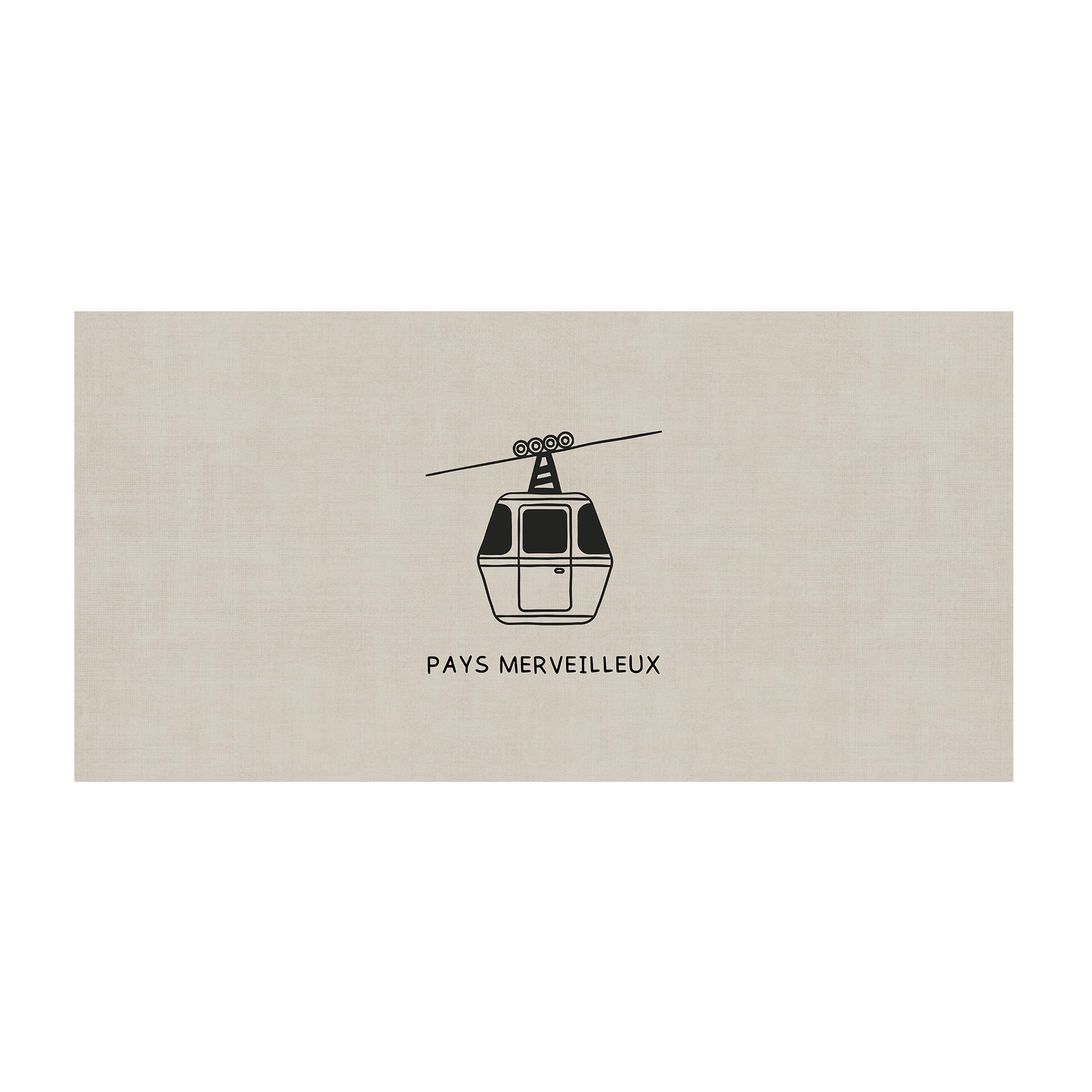 Tapis Vinyle Pays Merveilleux