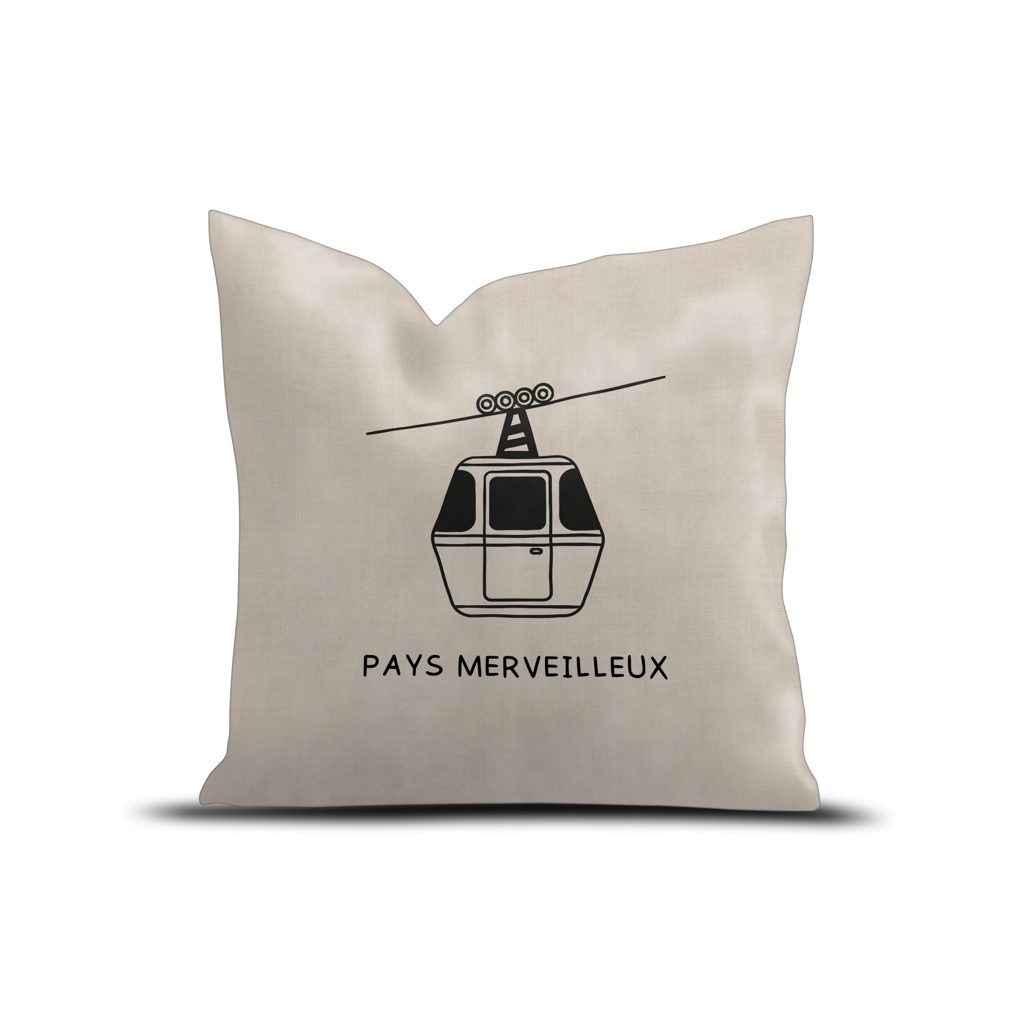 Coussin Velours Pays Merveilleux