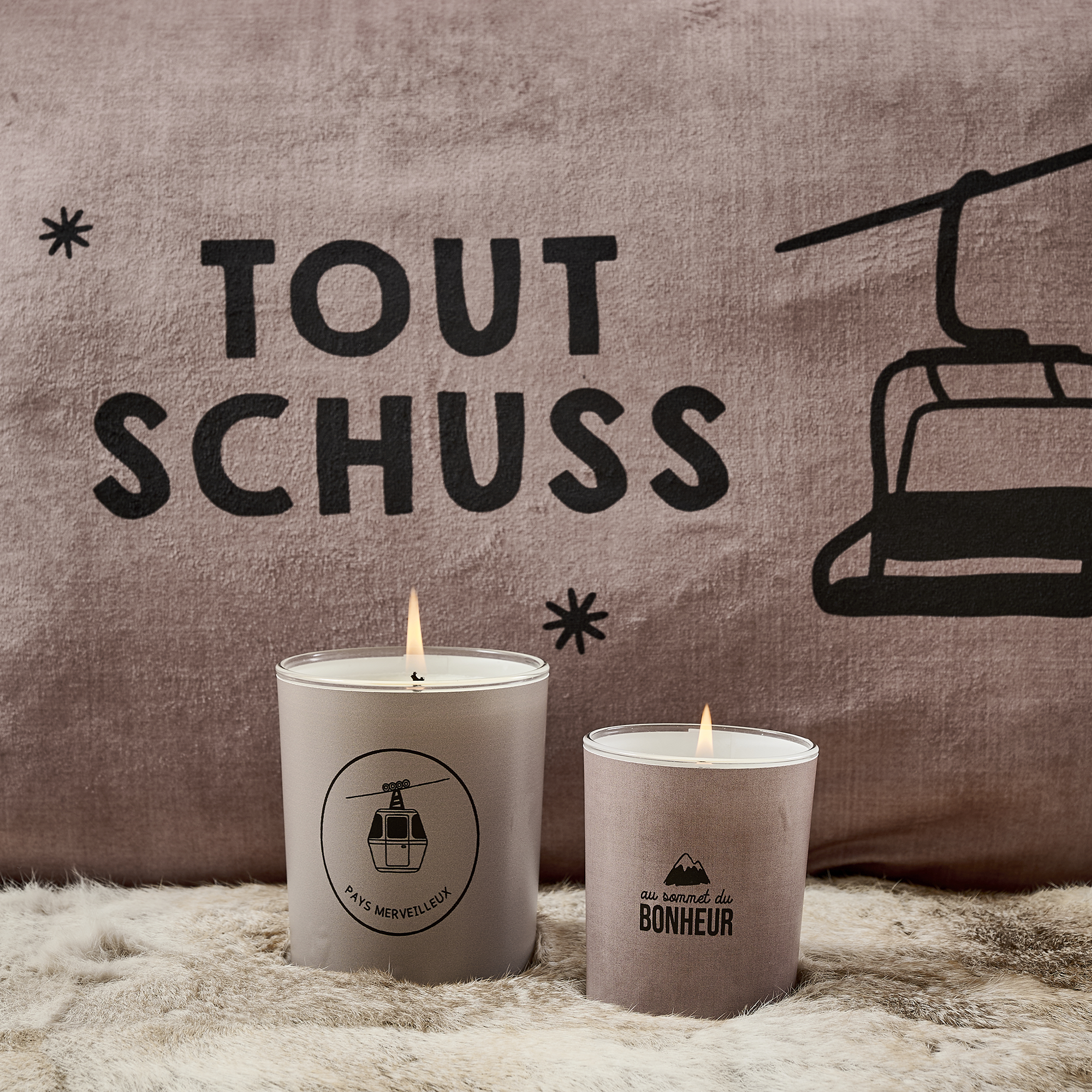 Bougie Sommet du Bonheur