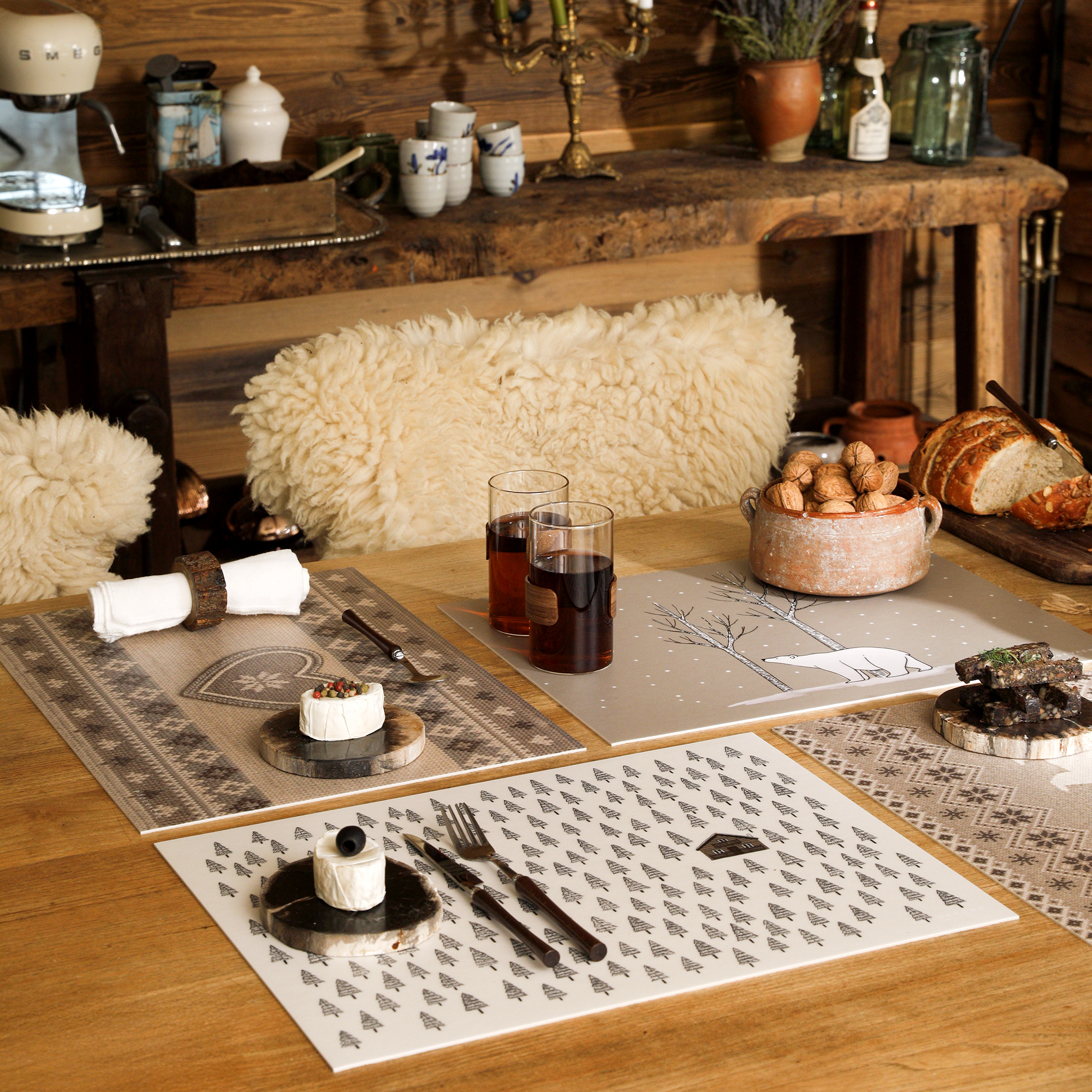 Set de table vinyle Grossglockner
