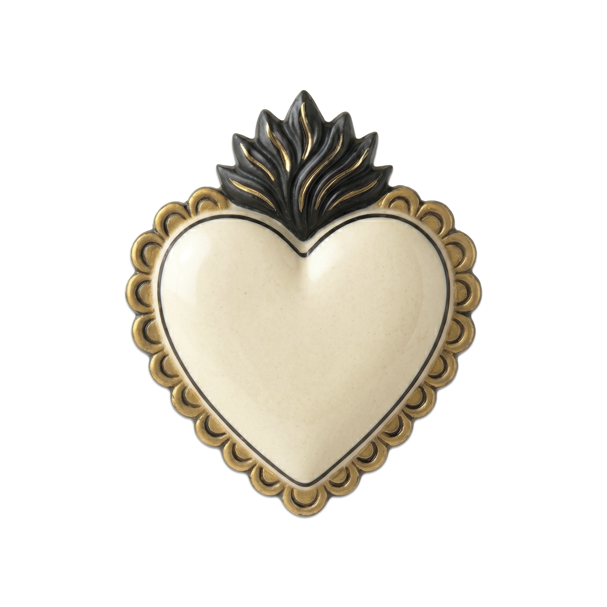 Set De Table Vinyle Gold Heart Pearly