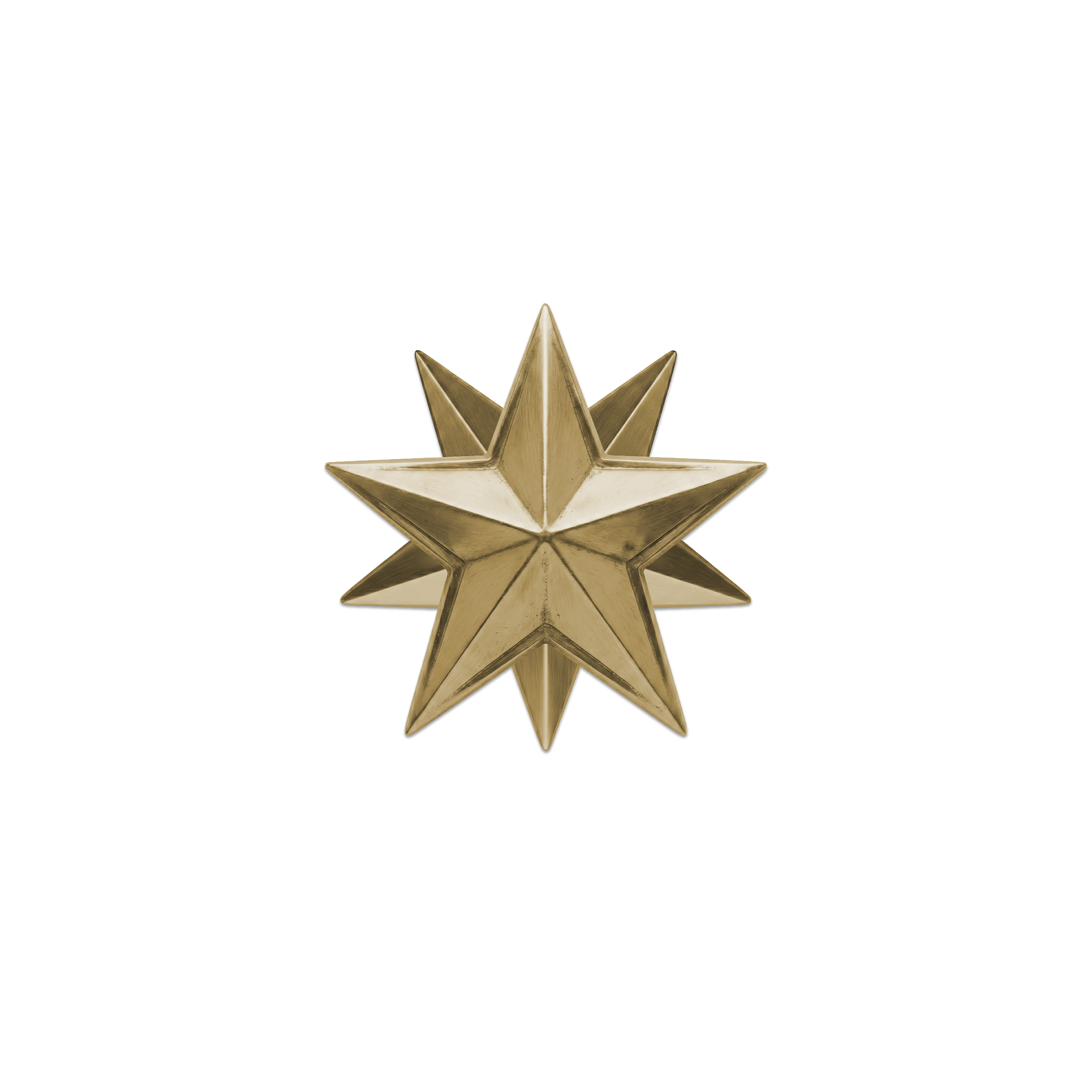 Lot de 6 dessous de verre Vinyle Gold Stars II