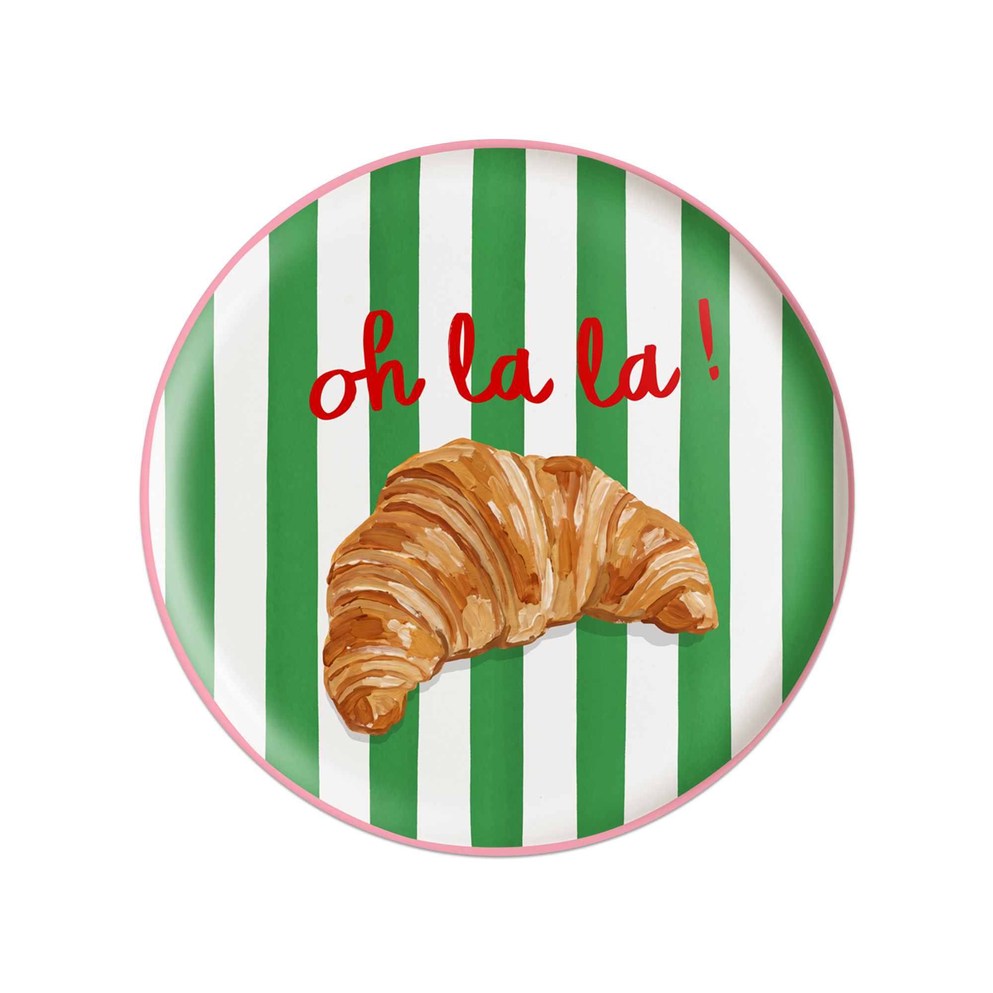 Set de table vinyle Croissant
