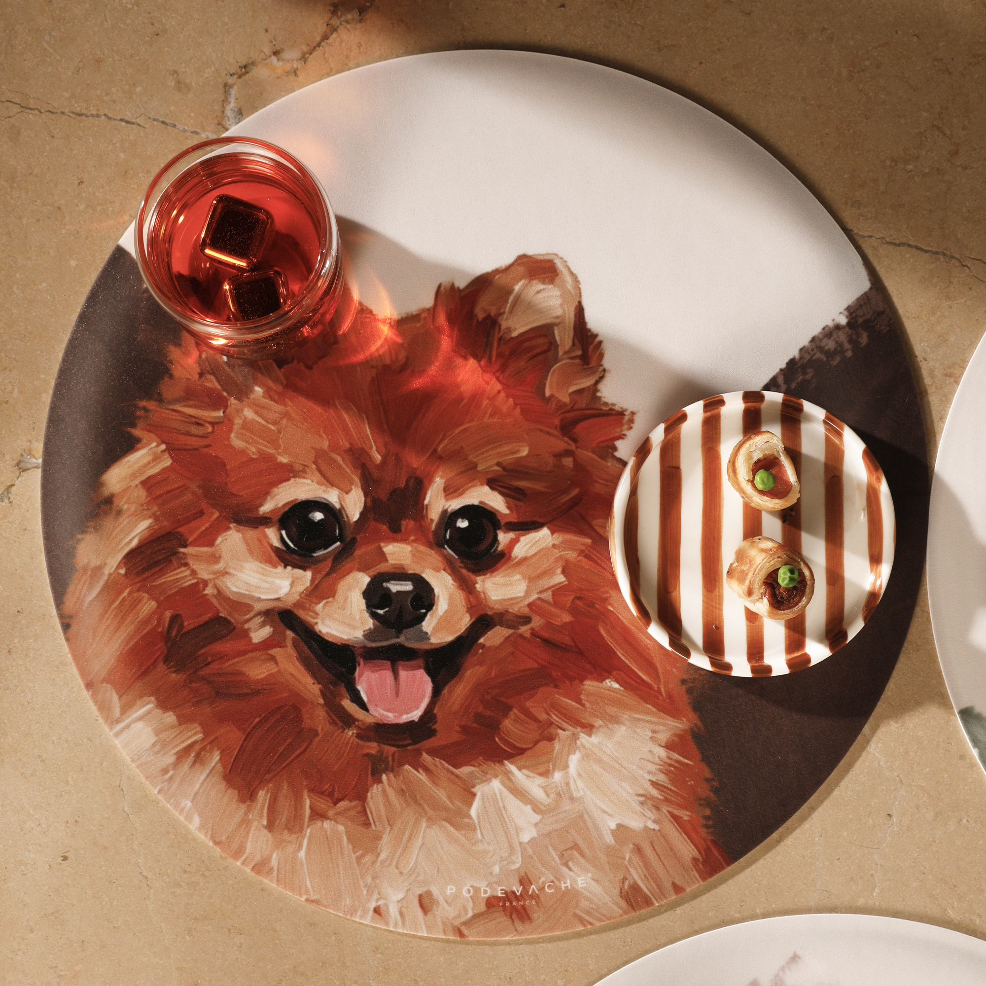 Set De Table Vinyle Spitz