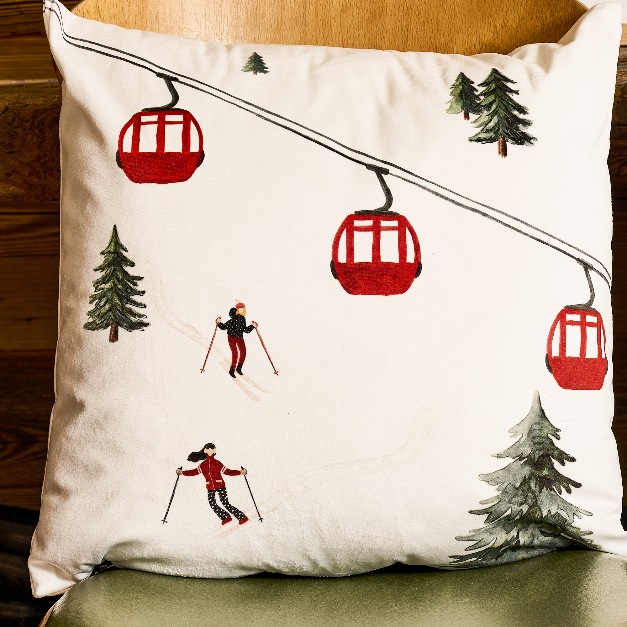 Coussin Velours Furgler