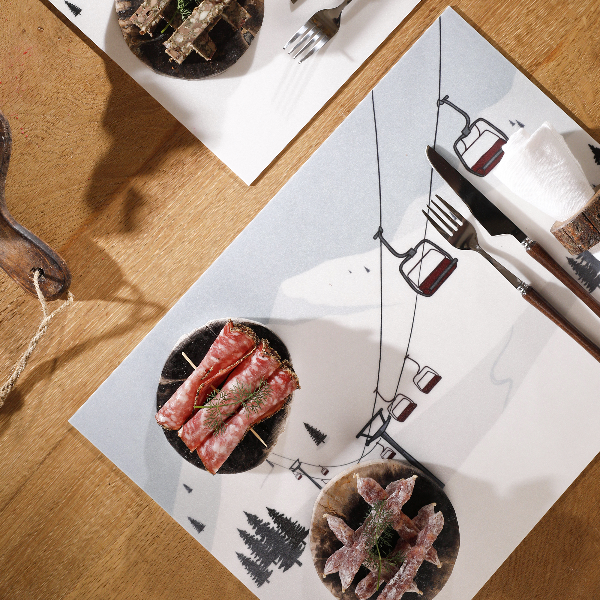Set de table vinyle Sulzkogel