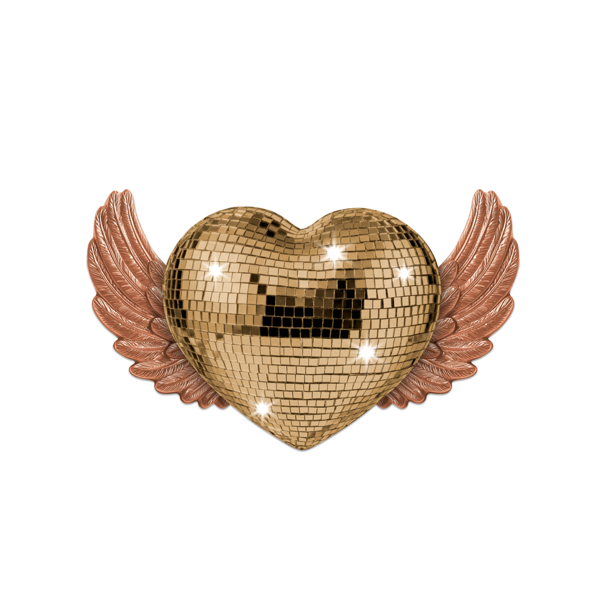 Set De Table Vinyle Disco Heart Wings