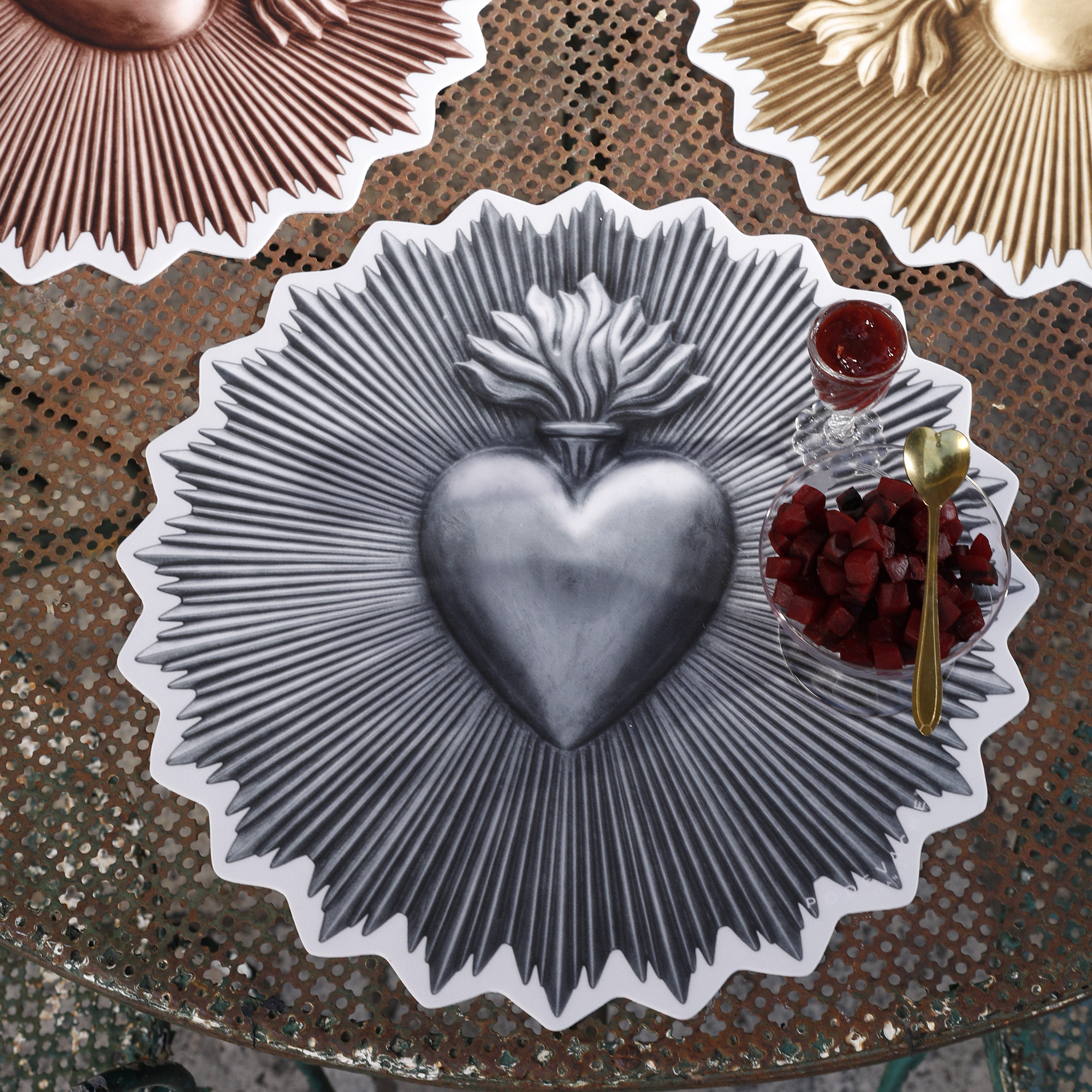 Set de table vinyle Ex Voto Artumes