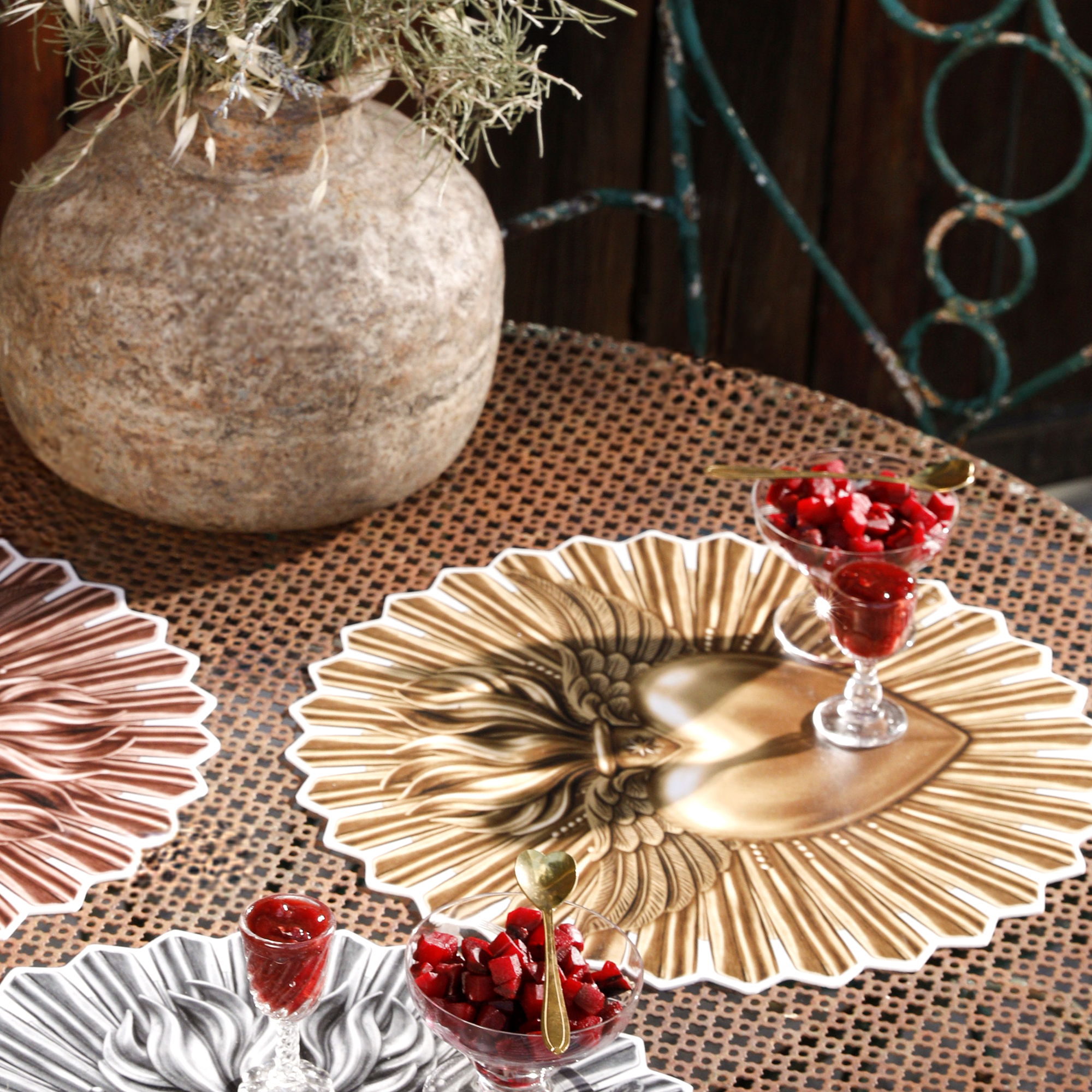 Set de table vinyle Ex Voto Betharram
