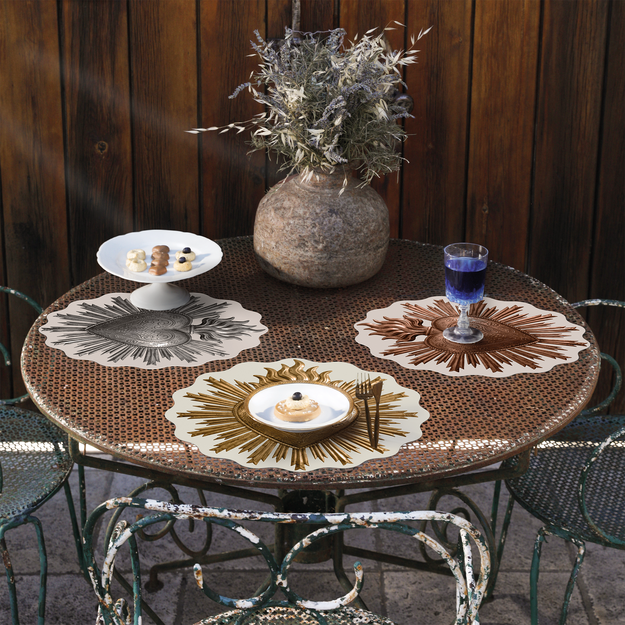 Set de table vinyle Ex Voto Delagarde