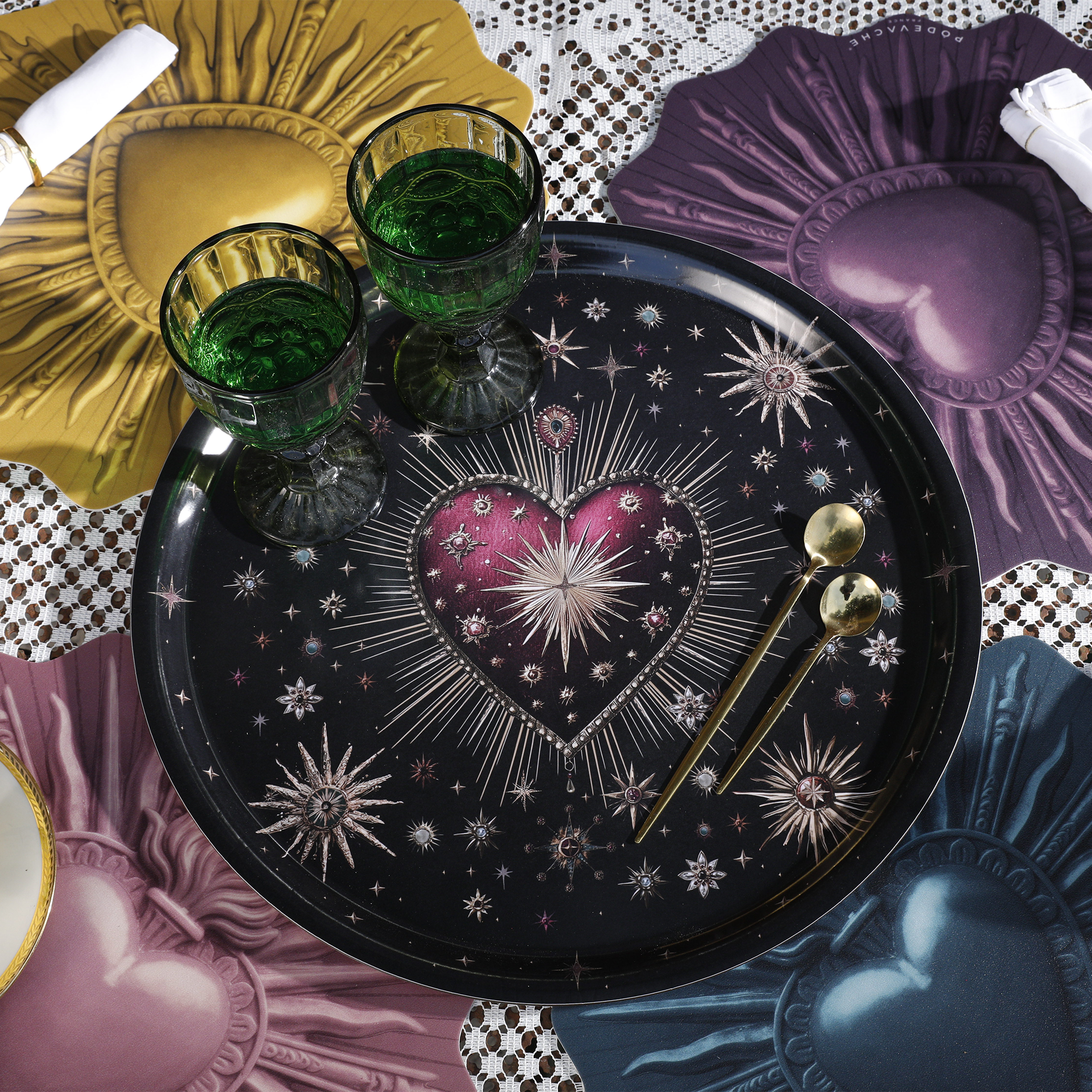 Set de table vinyle Ex Voto Uni II