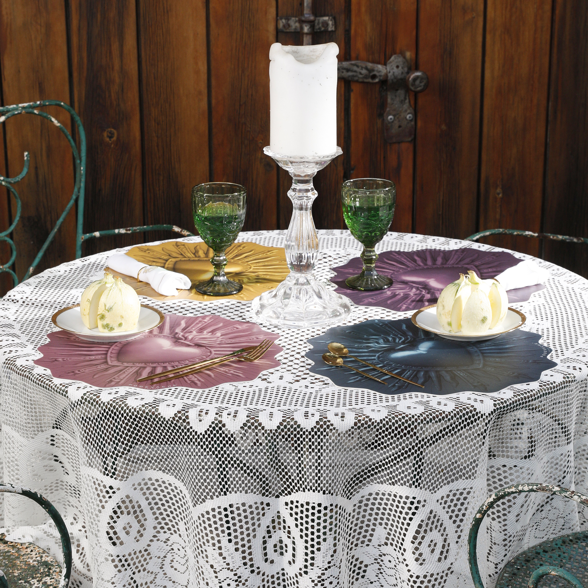 Set de table vinyle Ex Voto Uni II
