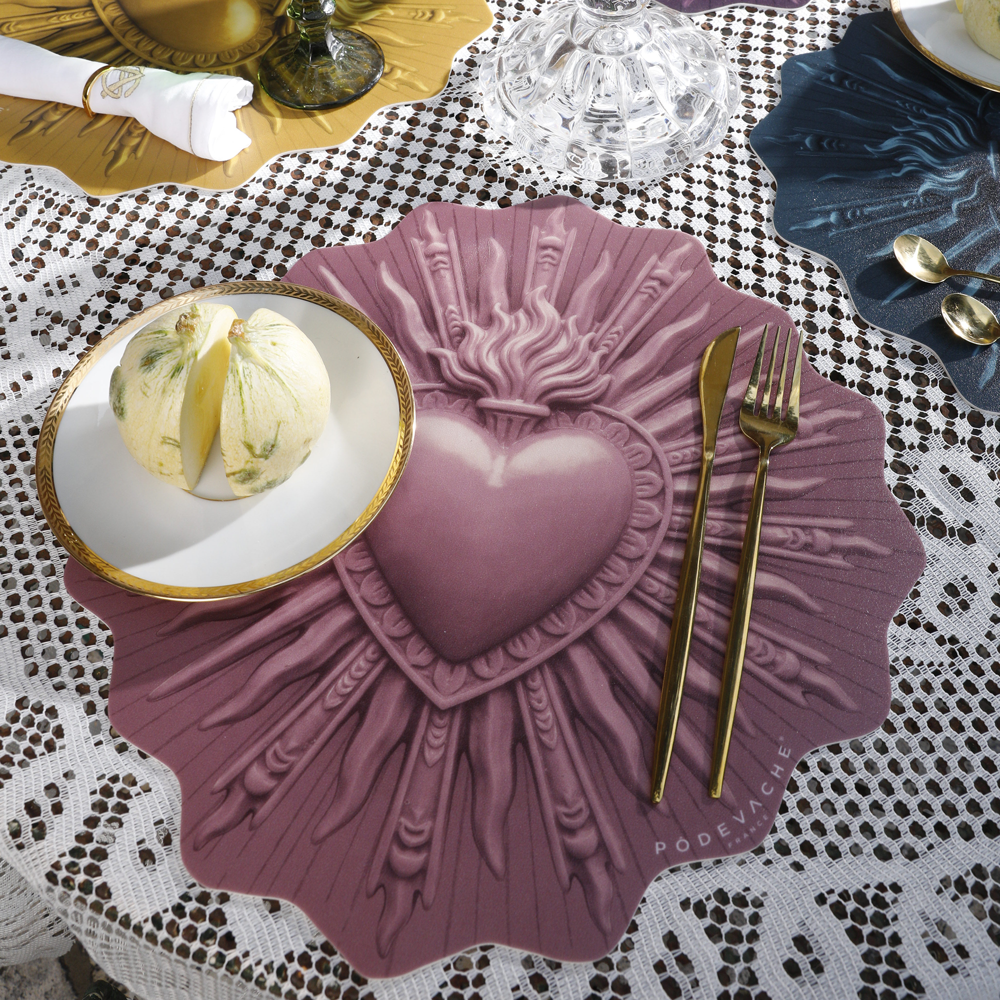 Set de table vinyle Ex Voto Uni II