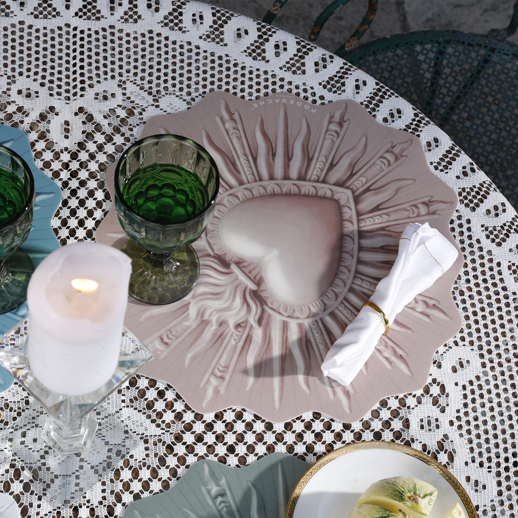 Set de table vinyle Ex Voto Uni II