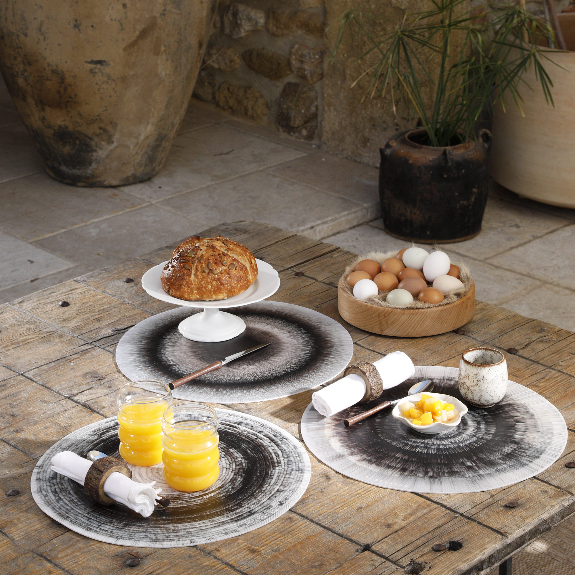 Set de table vinyle Pau Brasil