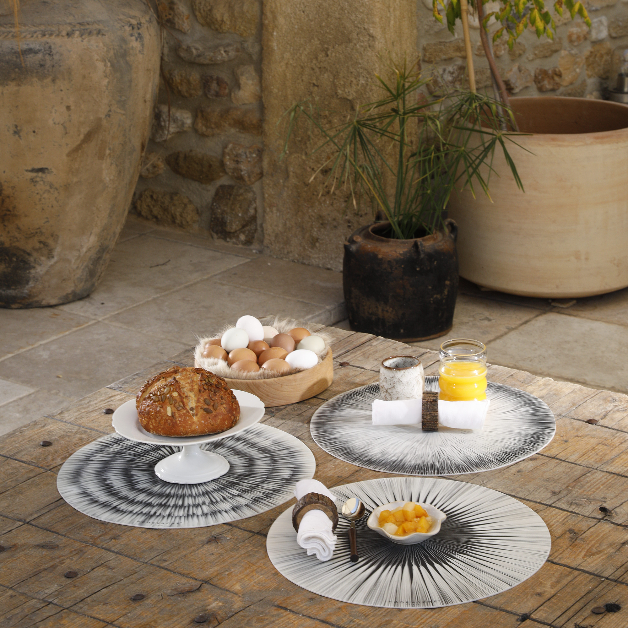 Set de table vinyle Samauma
