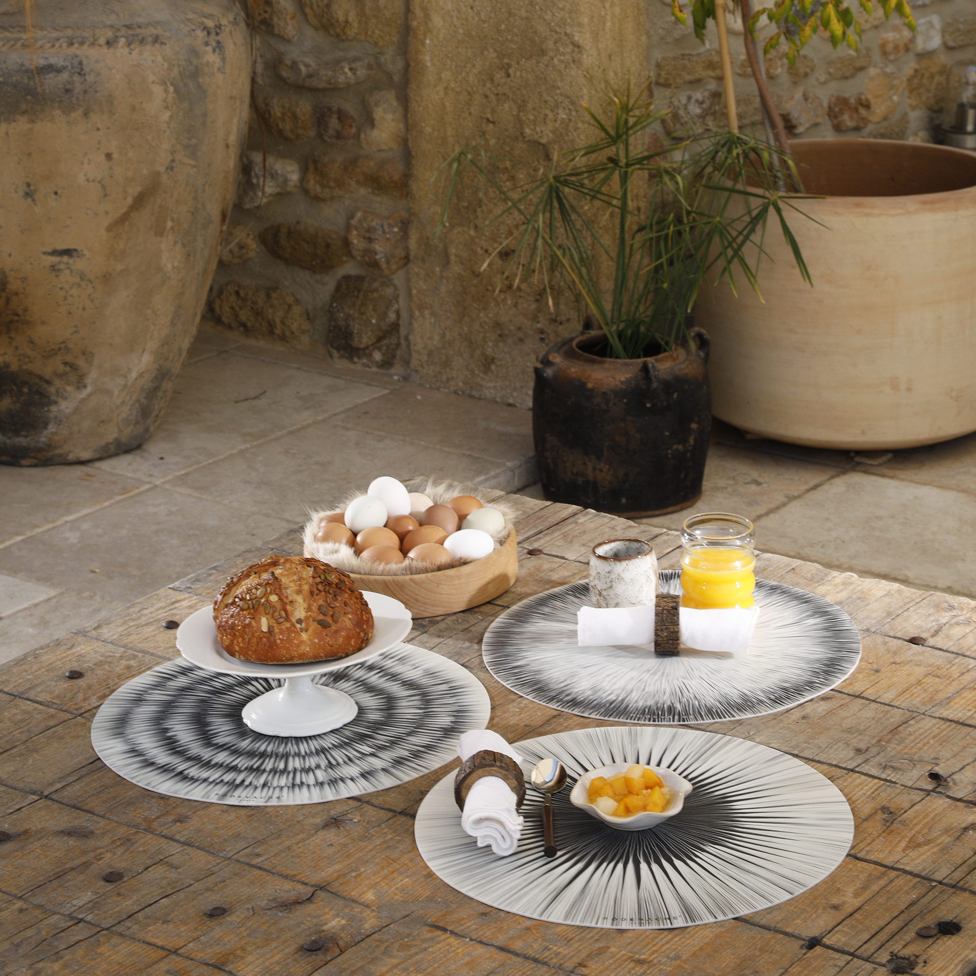 Set de table vinyle Angelim