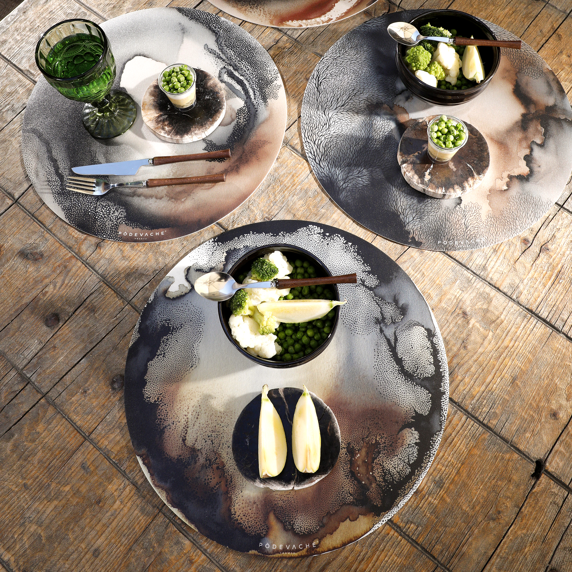 Set de table vinyle Pupunha