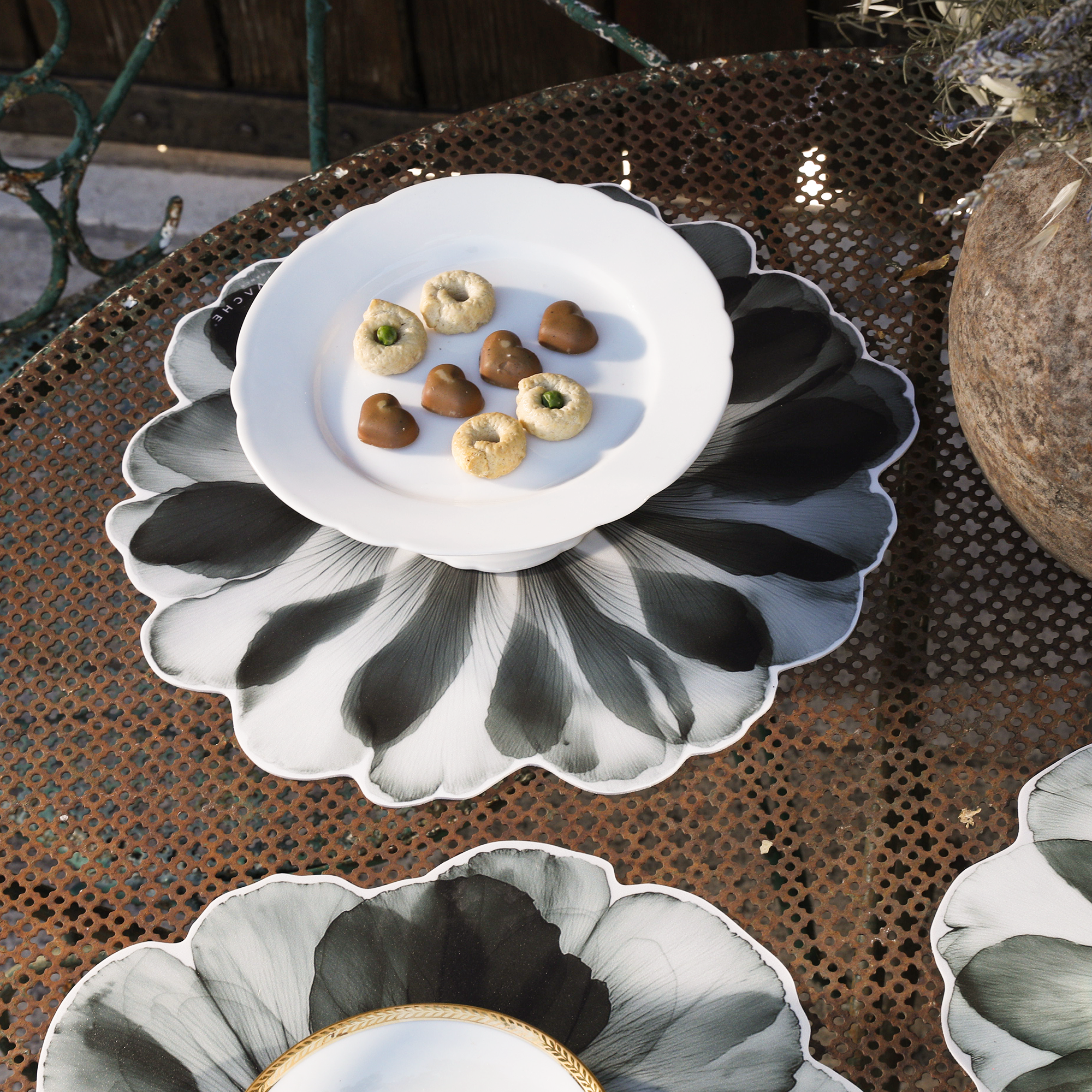 Set De Table Vinyle Floral Corollau
