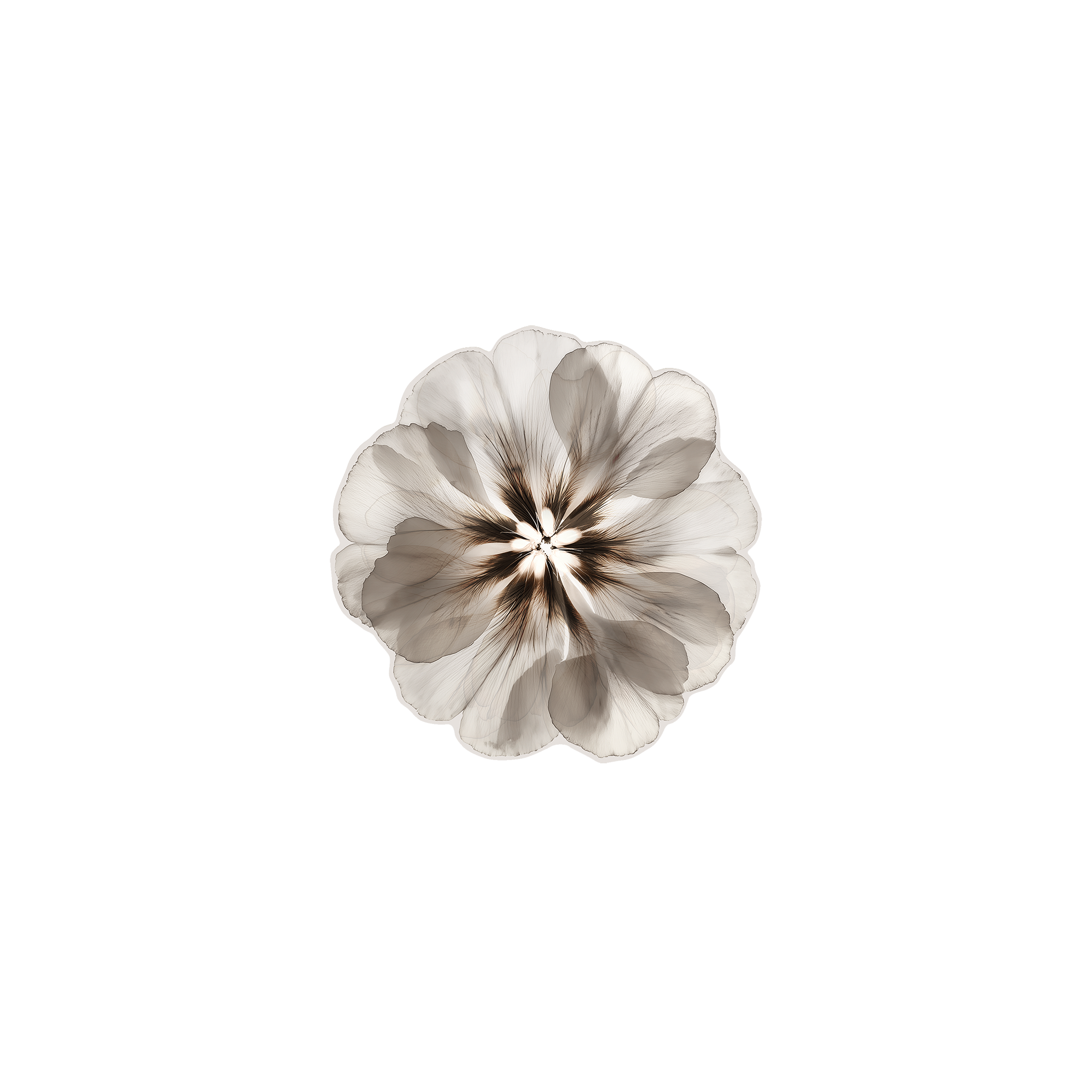 Lot de 6 dessous de verre Vinyle Floral Corollao