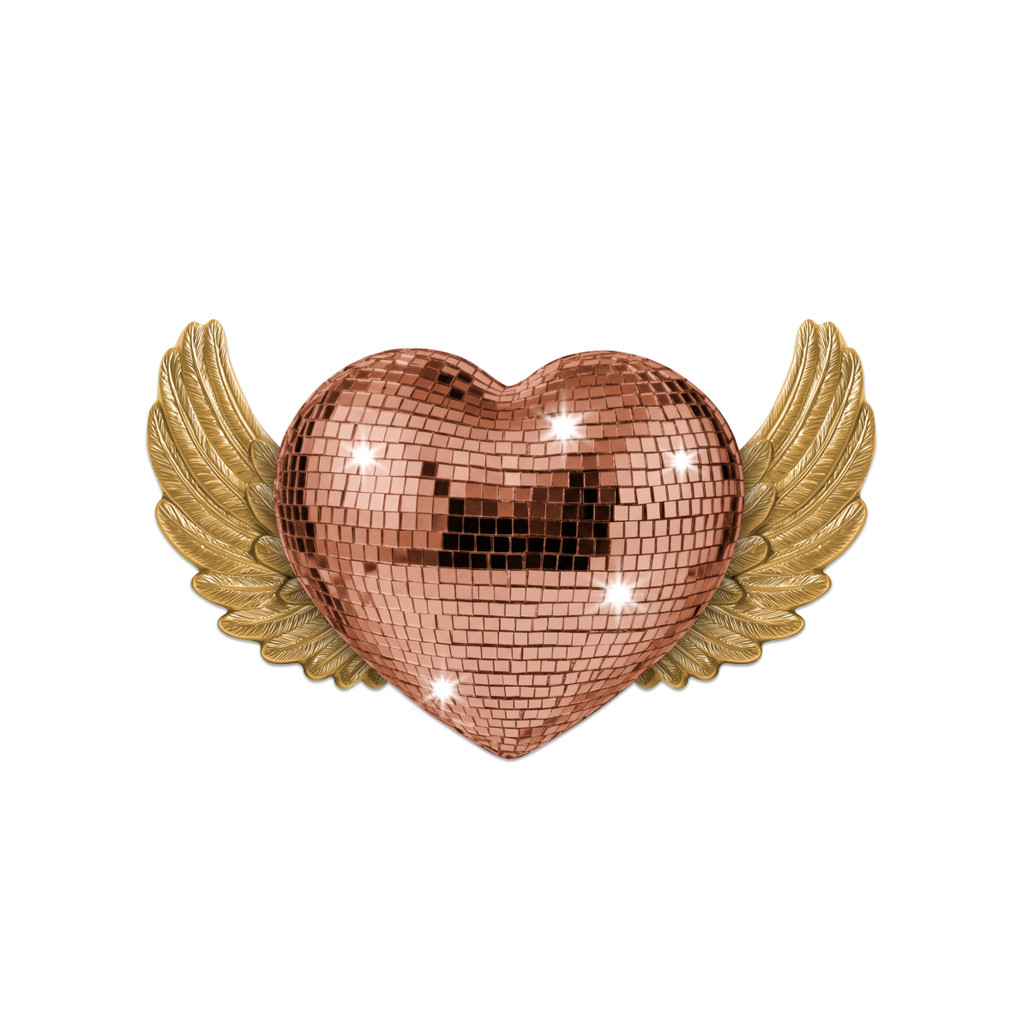 Set De Table Vinyle Disco Heart Wings