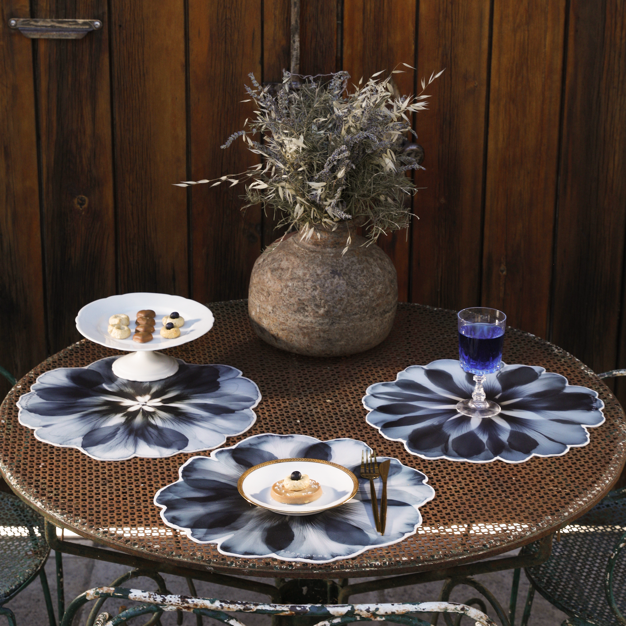 Set De Table Vinyle Floral Corollao