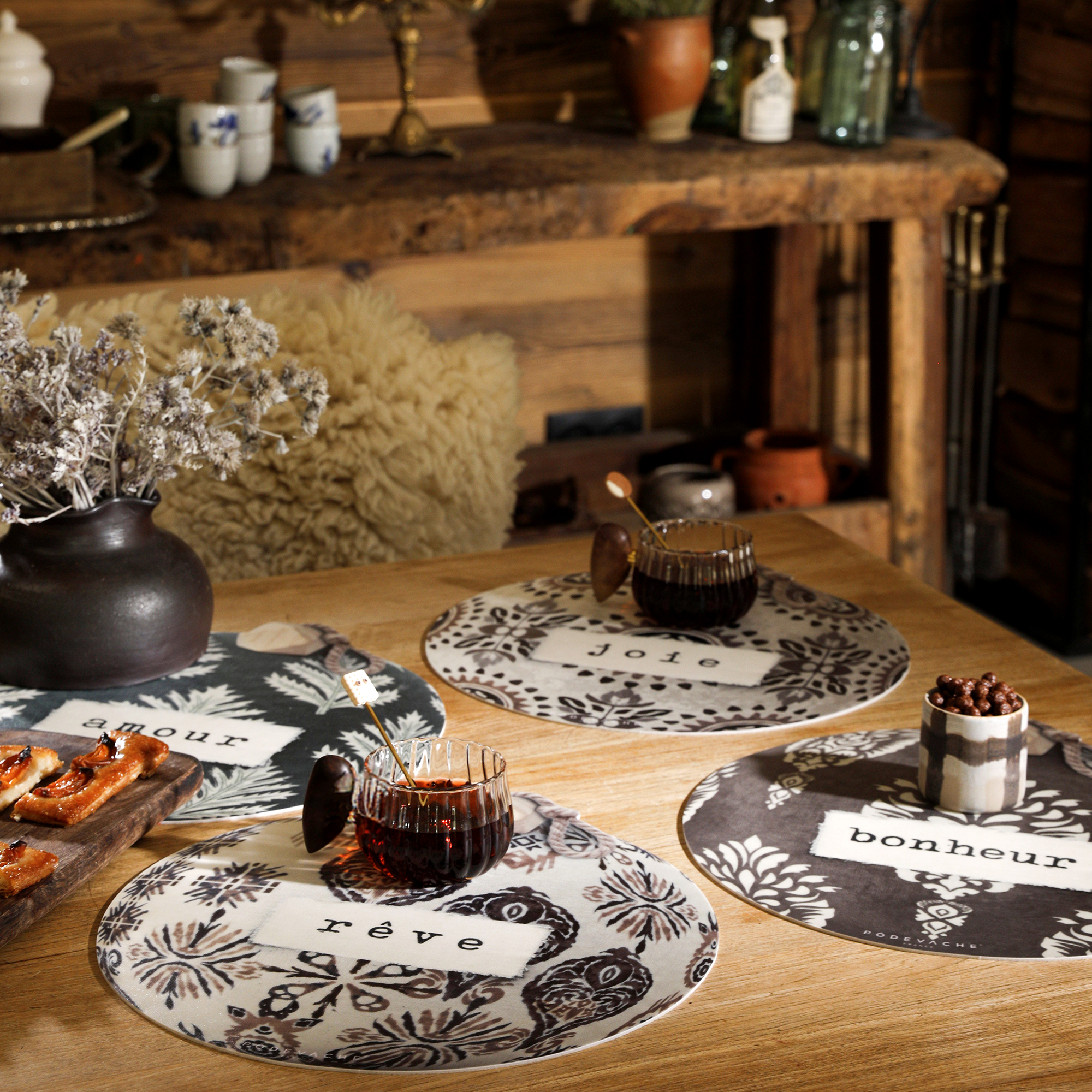 Set De Table Vinyle Boule Bonheur