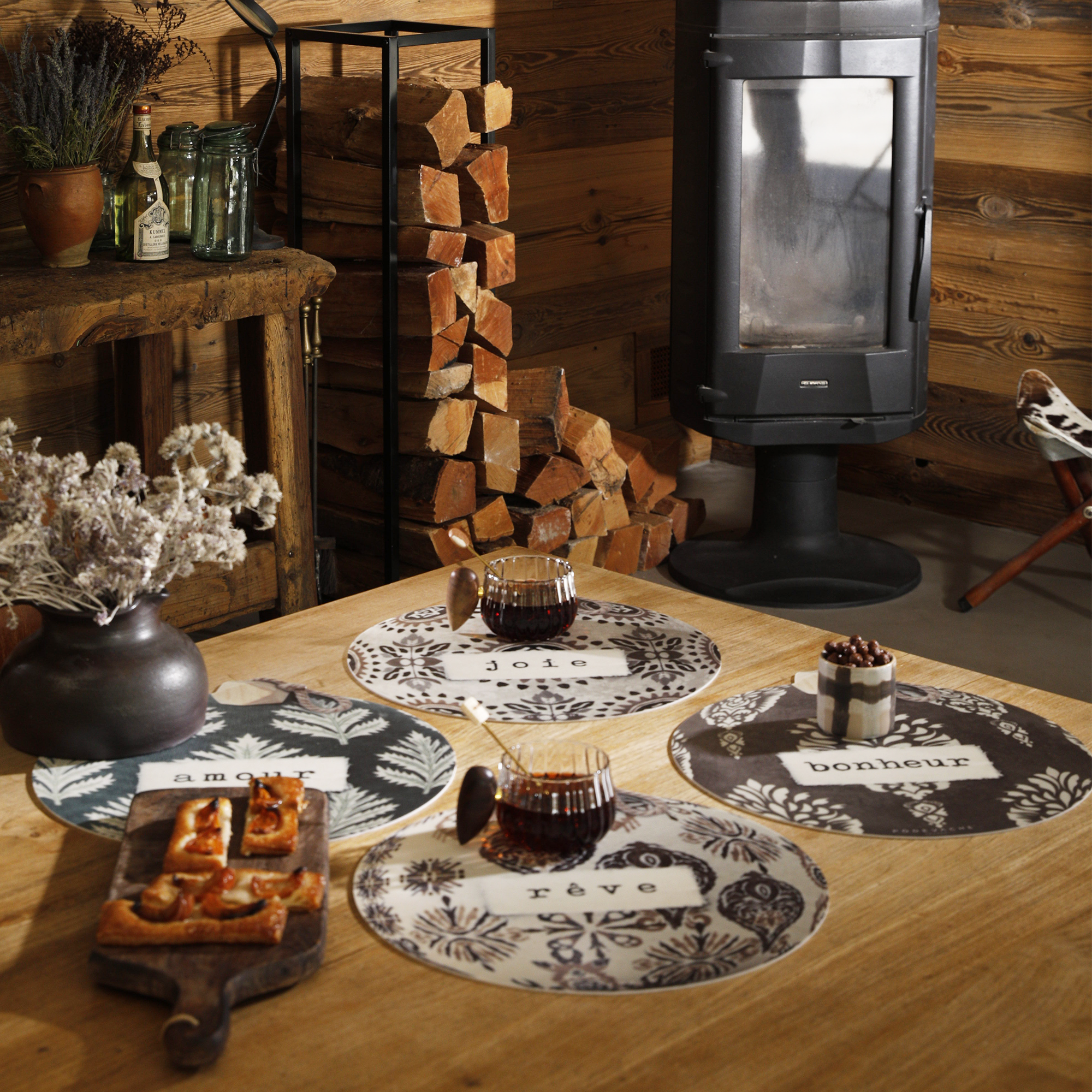 Set De Table Vinyle Boule Reve