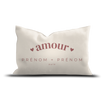 Coussin Velours Personnalisé Amour