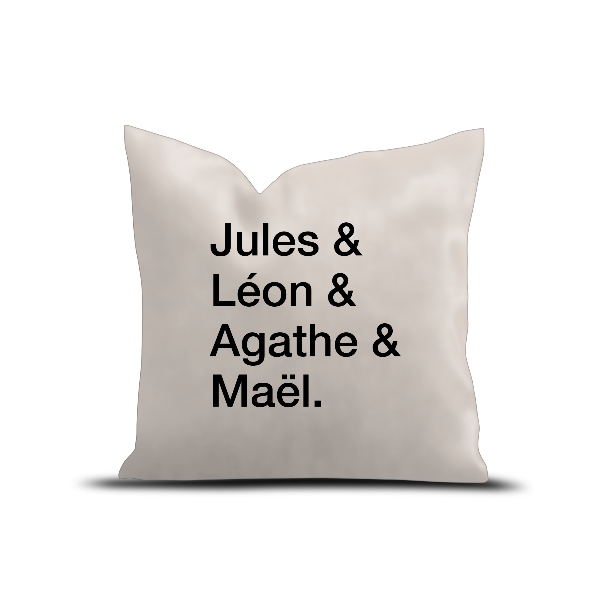 Elim velvet cushion