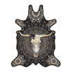 Tapis velours Bull Skull