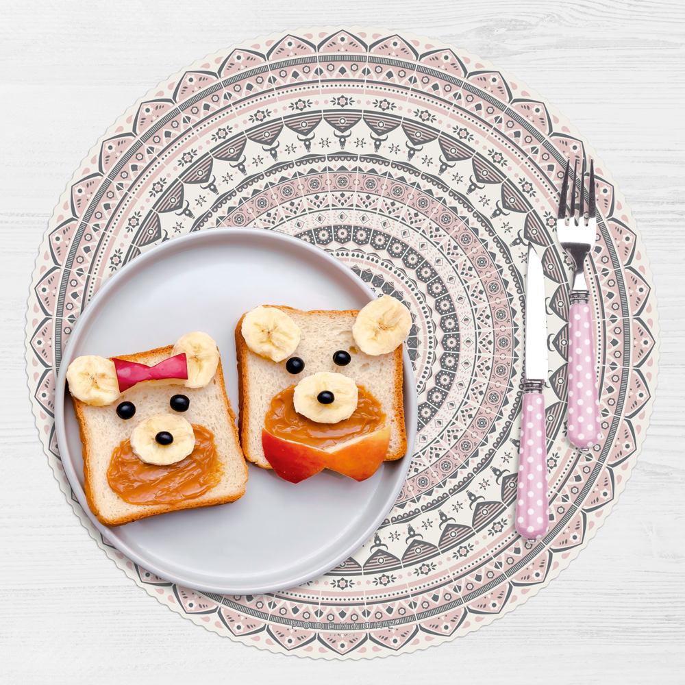 Mandala vinyl placemat - Kids